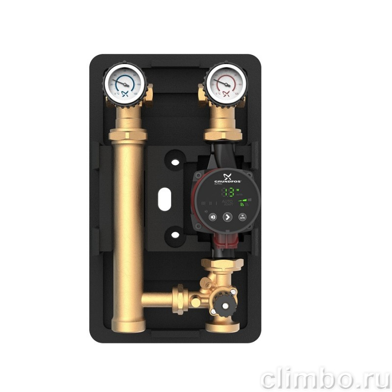 Grundfos Насосная группа HEATMIX M25 ALPHA2 60 с 3-ходовым смесителем — фото товара
