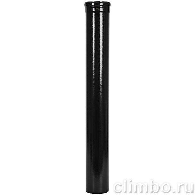 STOUT Удлинитель дымохода конденсац. коакс. D80(п-м)/125(п-м), L1000, ЧЕРНЫЙ — фото, детали конструкции