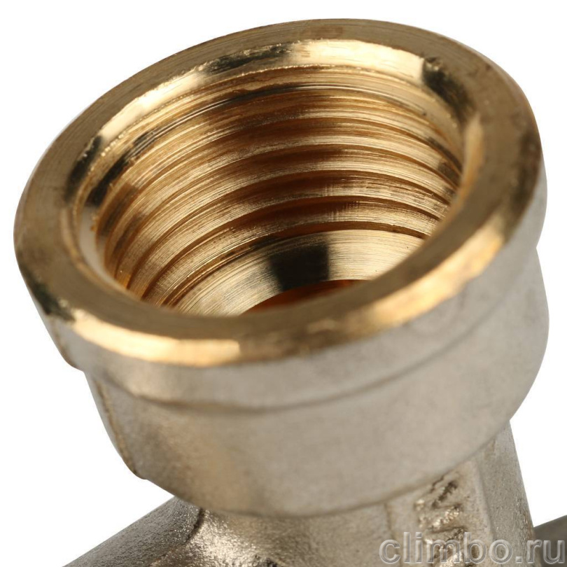 STOUT Угольник настенный с креплением 1/2"х20 для металлопластиковых труб винтовой — фото товара