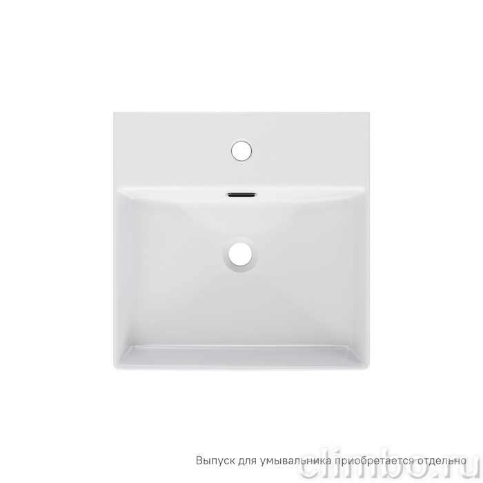 Умывальник накладной/подвесной, белый глянцевый, Билд (Bild), IDDIS, BILWS42i27 — фото, детали конструкции
