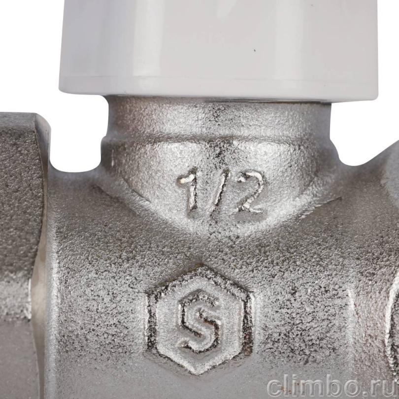 STOUT SVL Клапан запорно-балансировочный прямой 1/2" (с дополнительным уплотнением) — фото товара