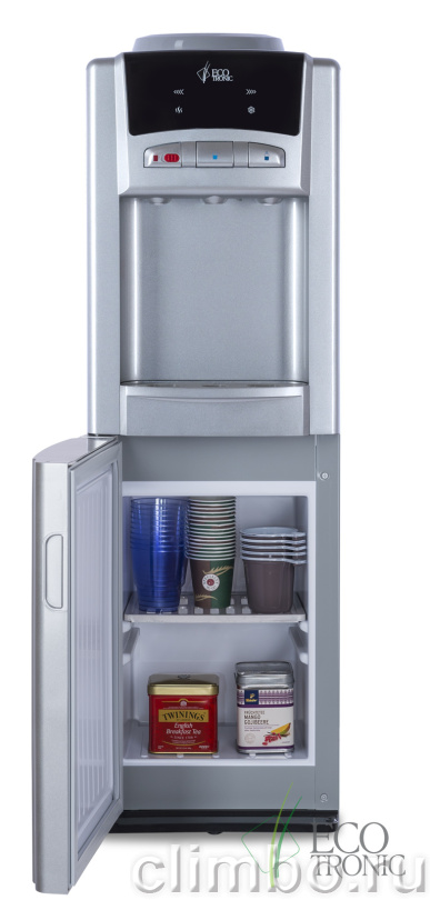Кулер со шкафчиком и монитором Ecotronic M6-LCPM — фото товара