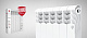 Радиатор Royal Thermo Revolution Bimetall 500 – 8 секц. — фото товара