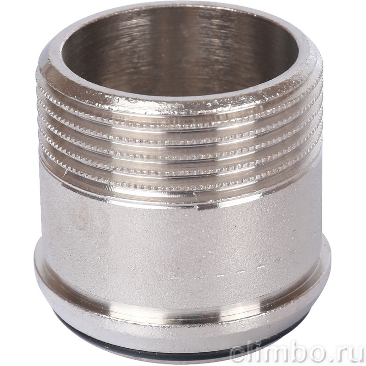 STOUT Угловая американка ВН, уплотнение o-ring кольцо, никель. 1"1/4 — фото товара