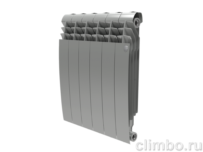 Радиатор Royal Thermo BiLiner 500 Silver Satin - 6 секц. — фото товара