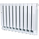 STOUT Space 500 10 секций радиатор биметаллический нижнее правое подключение RAL9016 — фото товара