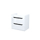 Тумба подвесная, 60 см, белый, Рэй (Ray), IDDIS, RAY60W0i95 подходит умыв. 4076000i28 — фото, детали конструкции