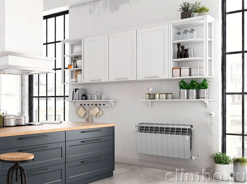 Радиатор Royal Thermo BiLiner 350 /Silver Satin - 12 секц. — фото товара