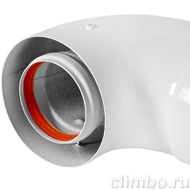 STOUT Комплект дымохода Антилед УНИВЕРСАЛЬНЫЙ традиц. коакс. D60/100, L1000 (хомут, фланец, втулка, адаптер, рабочая длина 750 мм)кроме Immergas, Navien D75/100 стар. — фото, детали конструкции