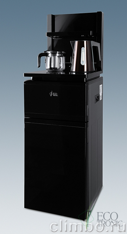 Кулер с чайным столиком Тиабар Ecotronic TB8-LE black — фото товара