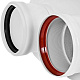 STOUT SCR-8080-250001 STOUT Адаптер моноблочный для перех. на двухтрубную систему конденсац. c D60(п)/100(п) на D80(м)/80(м) — фото, детали конструкции