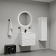 Тумба с умывальником, подвесная, 60 см, белый, Билд (Bild), IDDIS, BIL60W0i95K подходит умыв. 0136000i28 — фото, детали конструкции