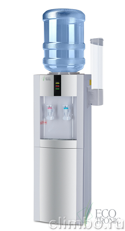 Кулер Ecotronic H1-LE White с двойным блоком эл. охлаждения — фото товара