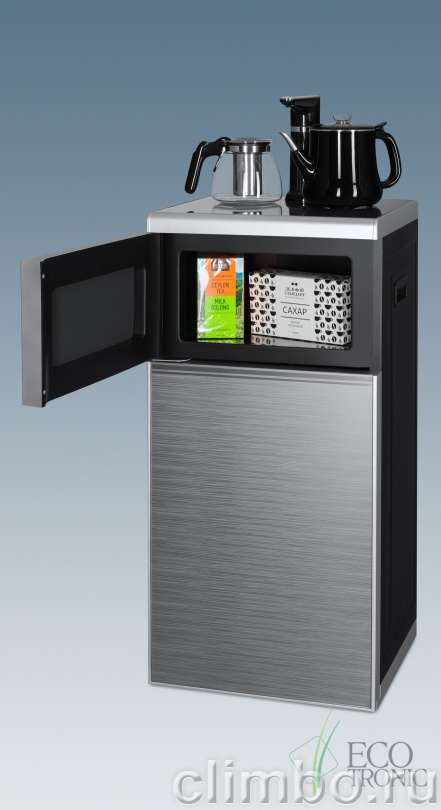 Кулер с чайным столиком Teabar Ecotronic TB60-LNA silver — фото товара