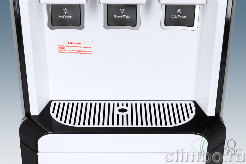 Кулер Ecotronic V33-LCE white-black со шкафчиком — фото товара
