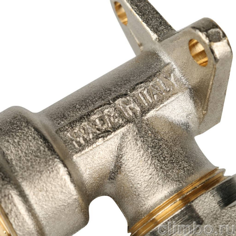 STOUT Угольник настенный с креплением 1/2"х16 для металлопластиковых труб винтовой — фото товара