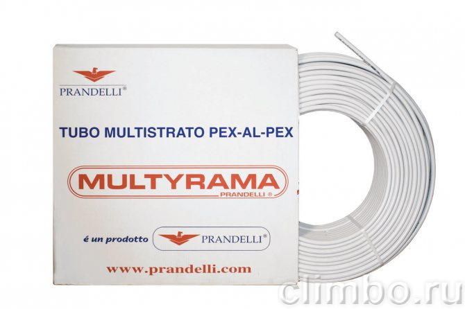 Prandelli Multyrama 32х3,0 (бухта 50 м) труба металлопластиковая — фото товара