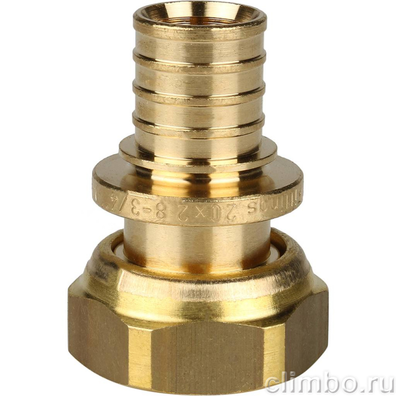 Переходник с накидной гайкой STOUT 20xG 3/4" — фото товара