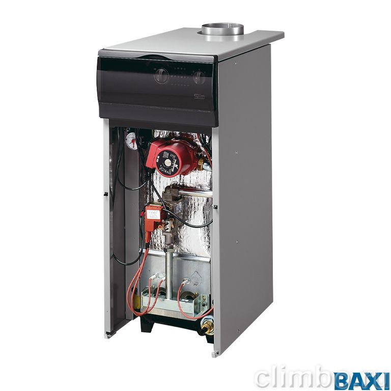 Напольный одноконтурный газовый котел с чугунным теплообменником BAXI SLIM 1.300 i — фото товара
