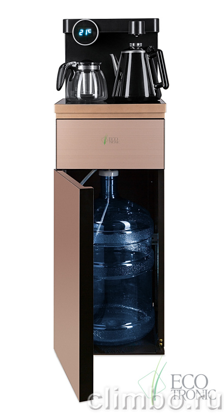 Кулер с чайным столиком Teabar Ecotronic TB12-LNR gold — фото товара