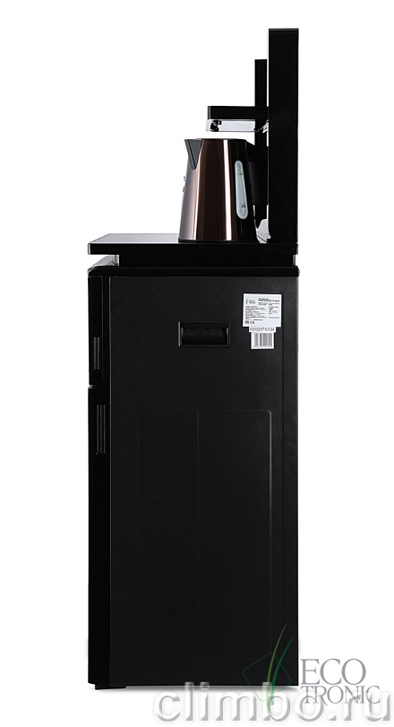 Кулер с чайным столиком Тиабар Ecotronic TB8-LE black — фото товара