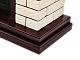 Портал Bricks 25 камень бежевый, шпон темный дуб — фото товара