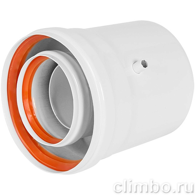 STOUT SCR-8125-000001 STOUT Конденсатоотводчик универсальный традиц. коакс. D80(п-м)/125(п-м) — фото, детали конструкции