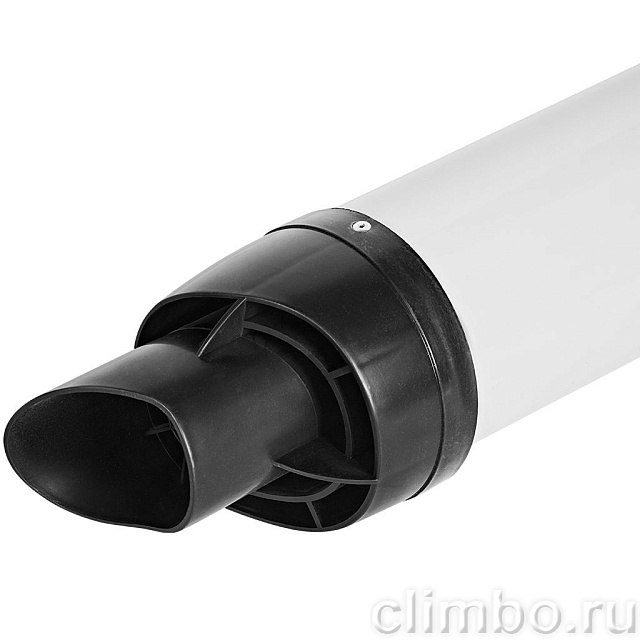 STOUT SCR-8610-000851 STOUT Горизонтальный проход через стену с наконечником конденсац. коакс. D60(п)/100(п), L850 (без декоративных накладок, рабочая длина 730мм) — фото, детали конструкции