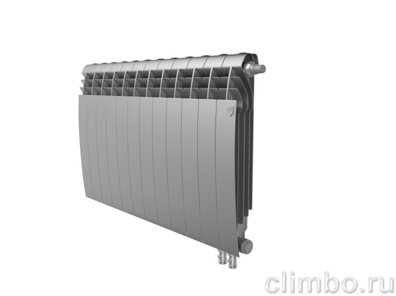 Радиатор Royal Thermo BiLiner 500 /Silver Satin VR - 12 секц. — фото товара