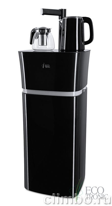 Кулер с чайным столиком Тиабар Ecotronic TB11-LE black — фото товара