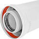 STOUT SCR-8610-001000 STOUT Удлинитель дымохода конденсац. коакс. D60(п-м)/100(п-м), L1000 — фото, детали конструкции
