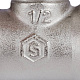 STOUT SVR Клапан ручной терморегулирующий прямой 1/2" (с дополнительным уплотнением) — фото товара