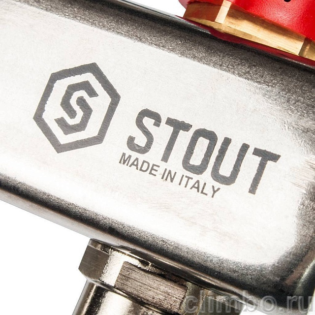 Коллектор из нержавеющей стали в сборе STOUT с расходомерами 2 вых. — фото, детали конструкции