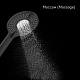 Лейка для душа, 4F, черная матовая, Рора (Rora), Milardo, ROR4FBRM18 — фото, детали конструкции