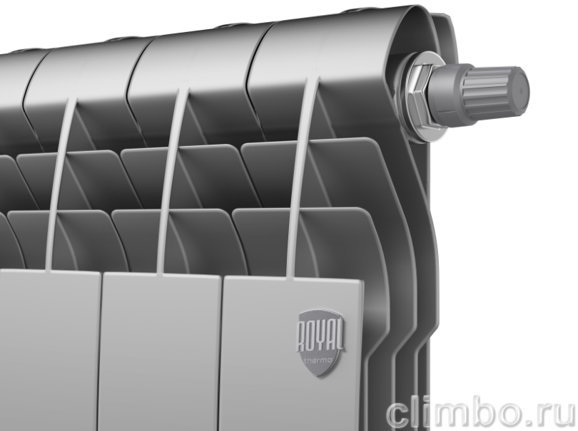 Радиатор Royal Thermo BiLiner 500 /Silver Satin VR - 12 секц. — фото товара