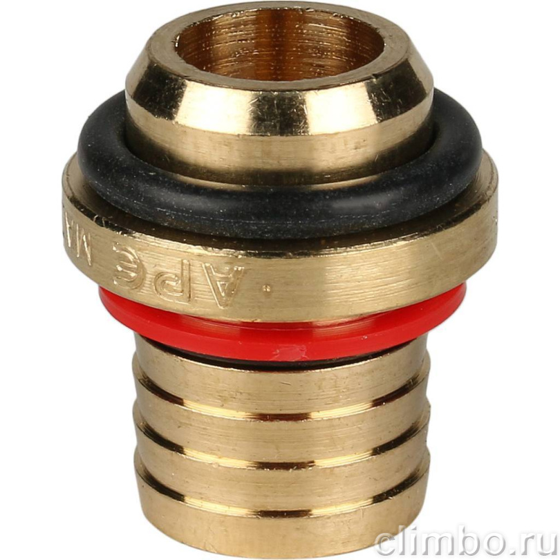 STOUT Угольник-переходник с наружной резьбой 1/2"х20 для металлопластиковых труб винтовой — фото товара