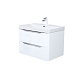 Тумба с умывальником, подвесная, 80 см, белый, Клауд Икс (Cloud X), IDDIS, CLX80W0i95K подходит умыв. 0178000i28 — фото, детали конструкции