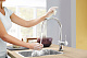 Смеситель для кухни GROHE Minta с выдвижным C-изливом, 32918000 — фото товара