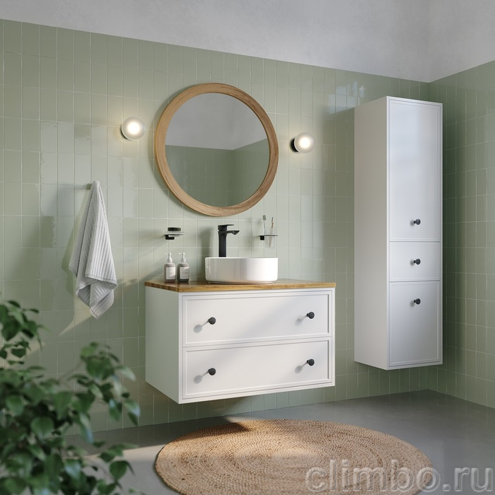 Столешница, натуральный дуб, срощенный, 80 см, золотистый, Optima Home, IDDIS — фото товара